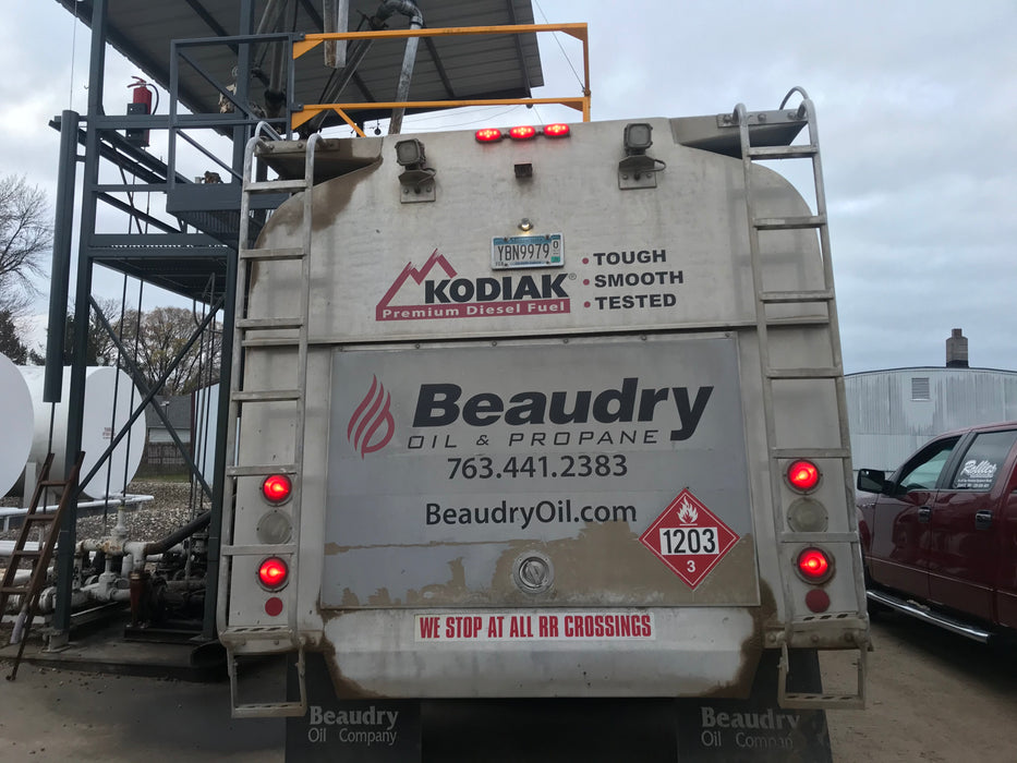 Refined Fuels bottom-loading System, custom designed to fit your needs.  Call for Free Quote
