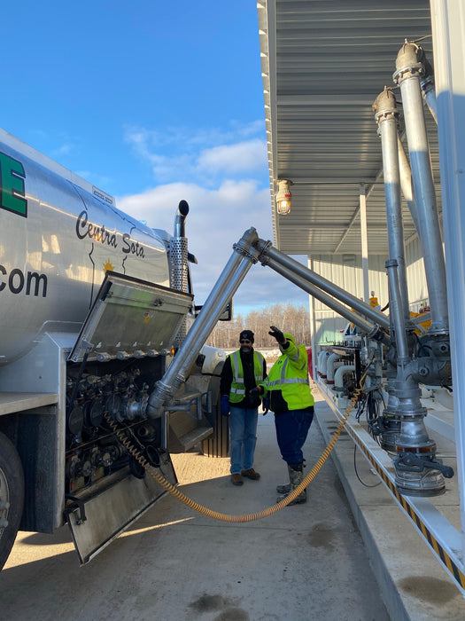 Refined Fuels bottom-loading System, custom designed to fit your needs.  Call for Free Quote